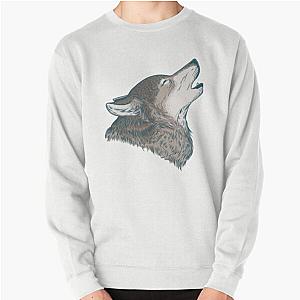 Cool Wolf Illustration Sweatshirt