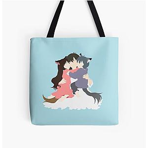 Wolf Children Minimalist Tote Bag