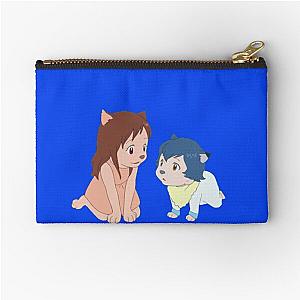 The Wolf Children Sticker Zipper Pouch