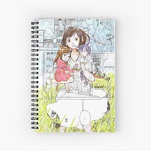 Wolf Children Spiral Notebook