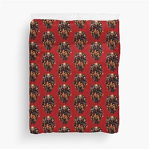 Wolfenstein 2: Elite Soldat Shape Collage Duvet Cover