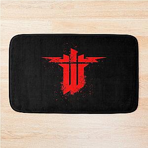 grunge of wolfenstein Bath Mat