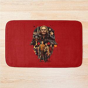 Wolfenstein 2: Elite Soldat Shape Collage Bath Mat