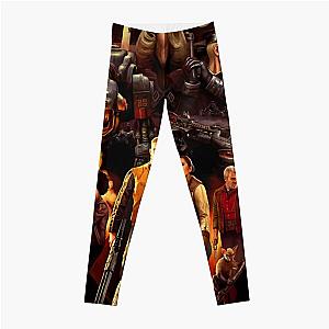 Wolfenstein 2 (Wolfenstein 2 Elite Soldat Shape Collage) Leggings