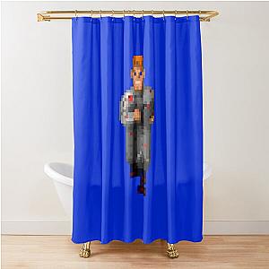 Wolfenstein 3D Player Shower Curtain