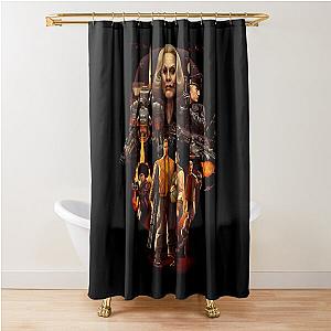 Wolfenstein 2 (Wolfenstein 2 Elite Soldat Shape Collage) Shower Curtain