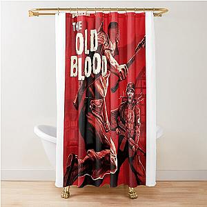 Wolfenstein The Old Blood Shower Curtain