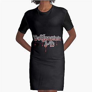 WoLFeNSTeiN 3-D Graphic T-Shirt Dress