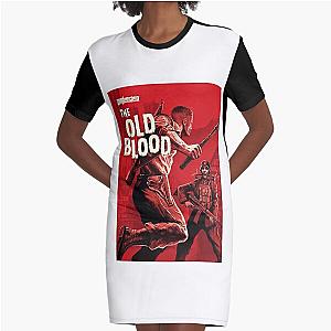 Wolfenstein The Old Blood Graphic T-Shirt Dress