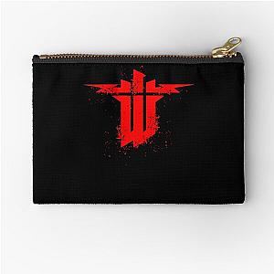 grunge of wolfenstein Zipper Pouch