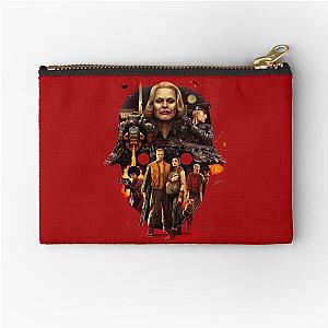 Wolfenstein 2: Elite Soldat Shape Collage Zipper Pouch