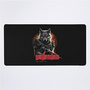 Wolfenstein The New Pup Desk Mat