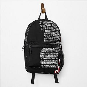 B.J. Blazkowicz Typography Piece Wolfenstein II the new Colossus Backpack