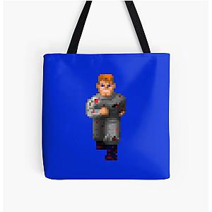 Wolfenstein 3D Player All Over Print Tote Bag