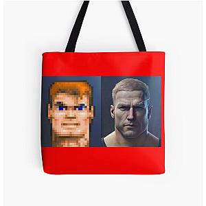 Wolfenstein Generations All Over Print Tote Bag