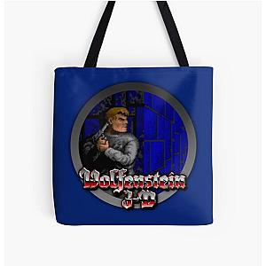 Wolfenstein 3-D All Over Print Tote Bag