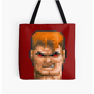 Wolfenstein 3D - BJ Blazkowicz - I am Death Incarnated! All Over Print Tote Bag