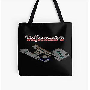 Wolfenstein 3-D E6M9 All Over Print Tote Bag