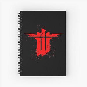 grunge of wolfenstein Spiral Notebook