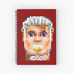 Wolfenstein 3D - BJ Blazkowicz - Can I play Daddy? Spiral Notebook