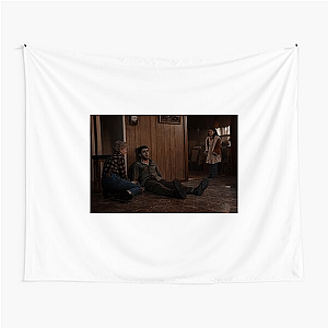 Wolf Man Family Under Siege Wolf Man Tapestries