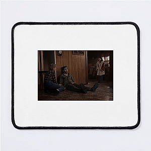 Wolf Man Family Under Siege Wolf Man Mouse Pads