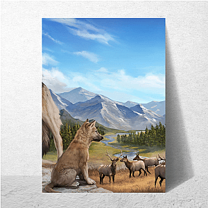 Hunt. Howl. WolfQuest. Wolfquest Posters