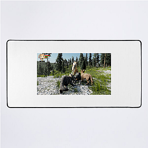 Alpha in Training – WolfQuest Wolfquest Mouse Pads