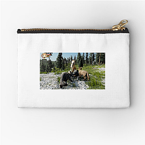 Alpha in Training – WolfQuest Wolfquest Zipper Pouches