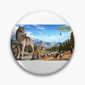 Hunt. Howl. WolfQuest. Wolfquest Pins