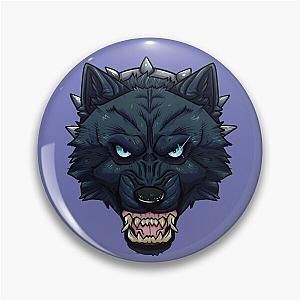 Blue Wolf Rain Pin