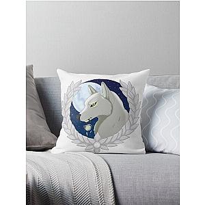 Kiba Wolf's Rain Throw Pillow