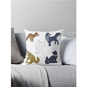Wolf's Rain Throw Pillow