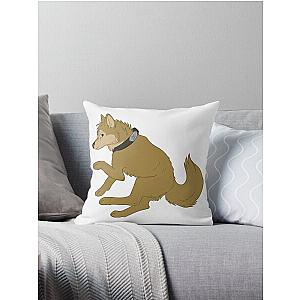 Hige from Wolf's Rain Throw Pillow