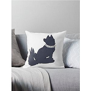 Blue from Wolf's Rain Throw Pillow