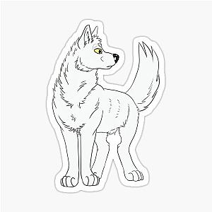 Kiba Wolf Rain Sticker