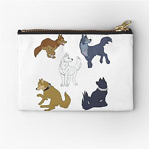 Zipper Pouch featuring Wolf's Rain Pack