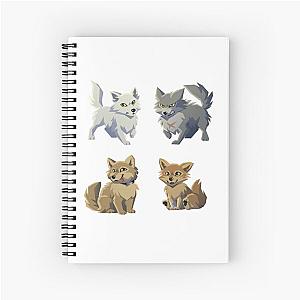 Spiral Notebook - Wolf's Rain Sticker Pack