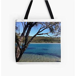 Wooli Blliss - Wooli River, Queensland, Australia All Over Print Tote Bag