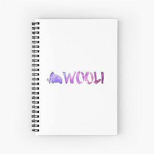 Wooli Purple Galaxy Spiral Notebook