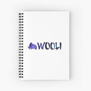 Wooli Purple Nebula Spiral Notebook