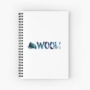 Wooli Blue Nebula Spiral Notebook