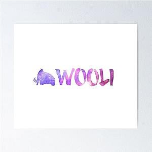 Wooli Purple Galaxy Poster