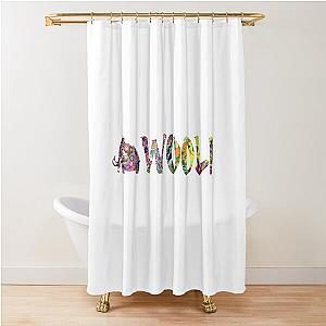 Wooli Trippy Psychedelic Shower Curtain