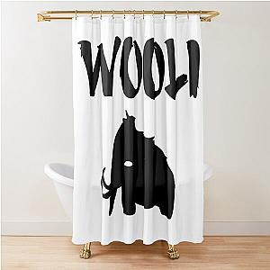 Wooli Merch Wooli Logo Shower Curtain