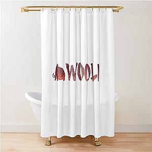 Wooli Blood Galaxy Shower Curtain