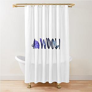 Wooli Purple Nebula Shower Curtain