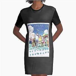 Words Bubble Up Like Soda Pop Essential Graphic T-Shirt Dress