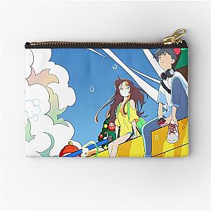 Words Bubble Up Like Soda Pop - Sitting on Top of the Roof  Zipper Pouch