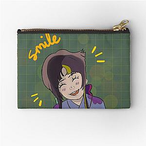 Words bubble up like soda pop smile Zipper Pouch